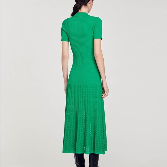 Sandro Knit Maxi Dress - Picture 4 of 5